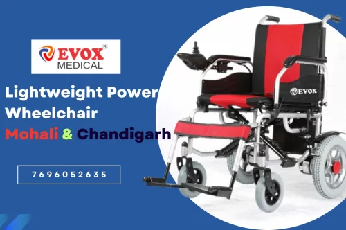 Lightweight Power Wheelchair in Mohali and Chandigarh - Evox