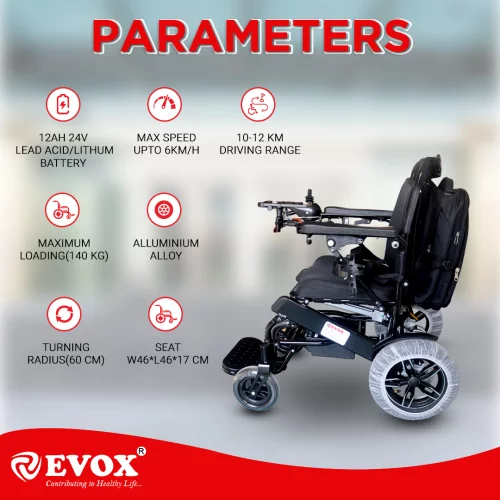 EVOX Electric Wheelchair WC-109A
